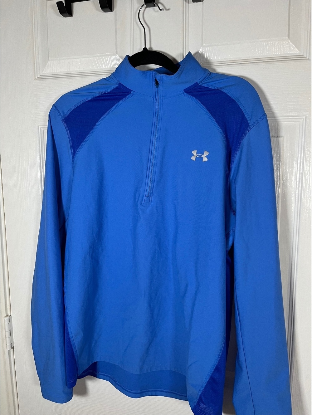 Under Armour Blue Quarter Zip women’s LG Gorpcore cabincore